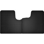 Tapis de sol avant en caoutchouc pour : opel vivaro ii (fourgonnette de livraison, de 2014 � 2019)