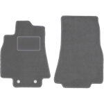Tapis de sol avant pour mercedes classe b w245 (2005 - 2011), couleur graphite