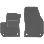 Tapis de sol avant pour opel zafira b monospace (2005 - 2014)