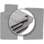 Tapis de sol gris pour mazda mx - 5 ii nb cabriolet (1998 - 2005)