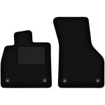 Tapis de sol en velours noir pour : audi tt iii coup� (2015 - )