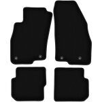 Tapis de sol en velours noir basic pour : alfa romeo mito � hayon (2008 - 2019)