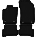 Tapis de sol en velours noir basic pour audi a1 8x � hayon (2010 - )