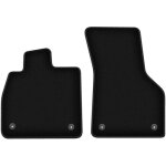 Tapis de sol en velours noir basic pour audi tt iii coupé (2015 - ) Tapis de sol en velours noir basic pour audi tt iii coupé (2015 - )