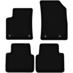 Tapis de sol en velours noir basic pour crossover opel crossland x (2017 - ) Tapis de sol en velours noir basic pour crossover opel crossland x (2017 - )