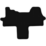Tapis de sol en velours noir basic pour fourgonnette fiat ducato iv (2014 - )