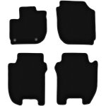 Tapis de sol en velours noir basic pour honda jazz iv � hayon (2015 - )