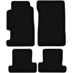 Tapis de sol en velours noir basic pour honda prelude iv coup� (1991 - 1996)