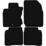 Tapis de sol en velours noir basic pour : nissan note i e11 monospace (2006 - 2012)