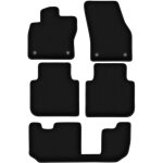 Tapis de sol en velours noir basic pour skoda kodiaq 7 places (2016 - ) Tapis de sol en velours noir basic pour skoda kodiaq 7 places (2016 - )