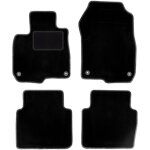 Tapis de sol en velours noir pour : honda cr - v v suv (2018 - )
