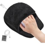 Tapis de souris chauffant usb, grand tapis de souris chauffant pour les mains, accessoire de bureau portable ...