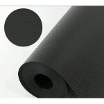 Tapis de tiroir imperm�able noir antid�rapant 30 x 300 cm en eva d�coupable non adh�sif pour �tag�res, ...