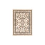 Tapis traditionnel floral - mamie in love - corail doux - 200 x 290 cm