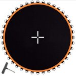 Tapis de trampoline, compatible avec un cadre de 2, 4 m (8 pi) et dot de 48 ressorts de 14 cm, renforc, ...