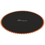 Tapis de trampoline rond en polypropyl�ne orange - accessoire de remplacement haute r�sistance pour jardin ...