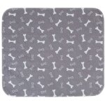 Tapis d'urine lavable pour chien, réutilisable, 60 x 40 cm, très absorbant, imperméable, pour chat, gris, ... Tapis d'urine lavable pour chien, réutilisable, 60 x 40 cm, très absorbant, imperméable, pour chat, gris, ...