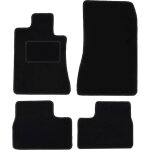 Tapis en velours noir pour : bmw 3 e30 berline, break (1982 - 1994)