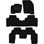 Tapis en velours noir pour : ford s - max mk2 7 places (2015 - )
