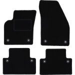 Tapis en velours noir pour : volvo c30 � hayon (2006 - 2012)