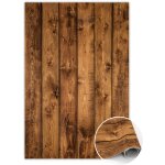 Tulup - tapis vinyl pvc antid�rapant pour chambre et cuisine - planches verticales - 80x120 cm