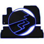 Tapis de voiture carlux - bleu pour : citro�n berlingo iii combi (2018 - )