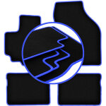 Tapis de voiture carlux - blue pour : suzuki celerio � hayon (2014 - )