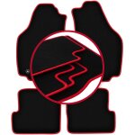 Tapis de voiture carlux - red pour : lancia ypsilon ii � hayon (2003 - 2011)