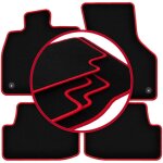 Tapis de voiture carlux - red pour : seat arona (crossover) (2017 - )