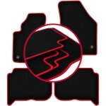 Tapis de voiture carlux - red pour : volkswagen touran i monospace (2004 - 2010)