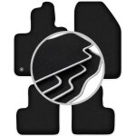 Tapis de voiture carlux - silver pour : fiat 500x crossover (2014 - 2018)