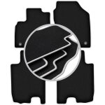 Tapis de voiture carlux - silver pour honda jazz iii � hayon (2011 - 2014)