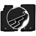 Tapis de voiture carlux - silver pour : mazda mx - 5 iii cabriolet (2005 - 2015)