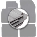 Tapis de voiture gris pour : nissan micra k13 � hayon (2010 - 2016)
