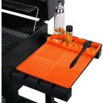 Tappetino per griglia per barbecue, accessori e utensili, tappetino laterale per barbecue da esterno, ...