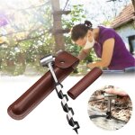 Csparkv - tarire forets hlicodaux manuels avec tui en cuir, outil de rglage de survie multifonction, ...