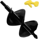Tariere jardin perceuse amlior 8x18cm perceuse jardinage foret spirale pour perceuse tariere perceuse ...