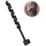 Tari�re manuelle � main, portable foret h�lico�dale, foret de survie manuel polyvalent, outil de survie ...