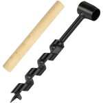 Tari�re manuelle � main, tari�re manuelle pour travail du bois portable polyvalent foret h�lico�dale ...