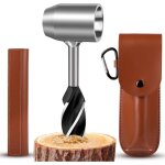 Tari�re manuelle set, foret � main pour le travail du bois acier au tungst�ne, bushcraft, hache de survie, ...