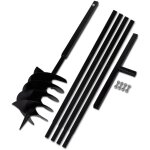 Tari�re de sol avec manche 200 mm et tube d'extension 5 m acier cfw71988