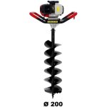 Tarière thermique semi - professionnelle 62 cm3 + mèche 200 mm Tarière thermique semi - professionnelle 62 cm3 + mèche 200 mm