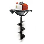 Tari�re thermique set 63, 3 ccm 3 cv foret 200 mm utilisation 2 personnes perceuse