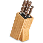 Tarrerias bonjean - bloc en bois de 5 couteaux forg� georges