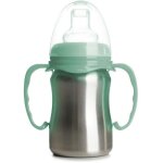 Tasse d'apprentissage thermobaby acier inoxydable - 180 ml - vert cactus - ergonomique et �tanche