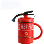 Tasse a cafe extincteur, mug cafe personnalis�, tasse personnalisable, mug avec couvercle et cuill�re, ...