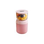 Tasse  crales pour bote  djeuner, yaourt  boire 700 ml, bol  crales 2 en 1 pour enfants et ...