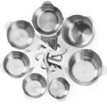 Tasse à mesurer de bar de cuisine 30 / 60 / 80 / 120 / 160 / 180 / 240 ml - lot de 7 pièces. Tasse à mesurer de bar de cuisine 30 / 60 / 80 / 120 / 160 / 180 / 240 ml - lot de 7 pièces.