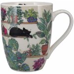 Tasse en porcelaine chaton plantes 340 ml