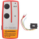 Tbest kit de t�l�commande de treuil sans fil universel, mat�riau abs haute r�sistance, contr�leur �lectrique ...